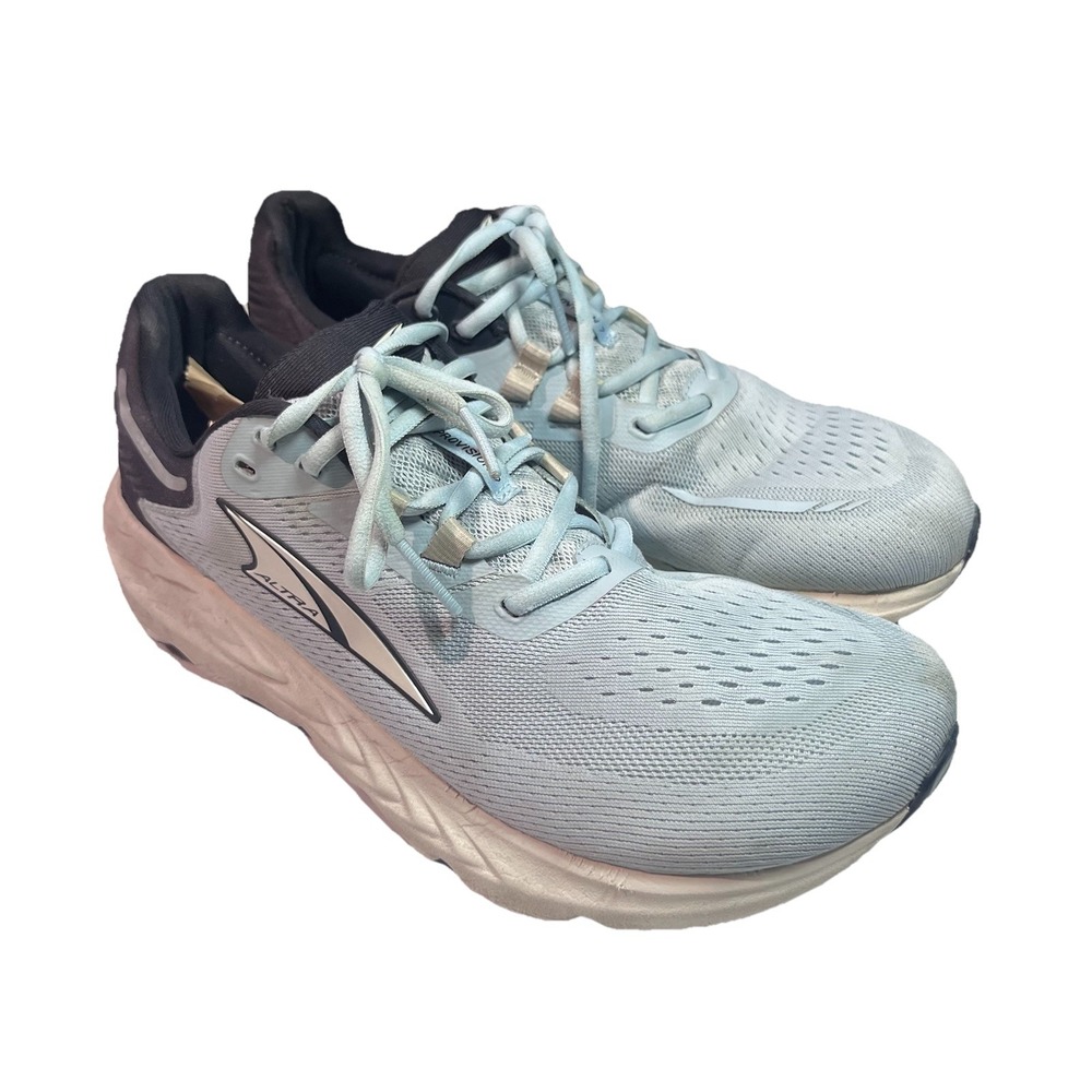 Altra Provision 7 Shoes Men 9.5 Light Blue Athletic Running Comfort Sneaker